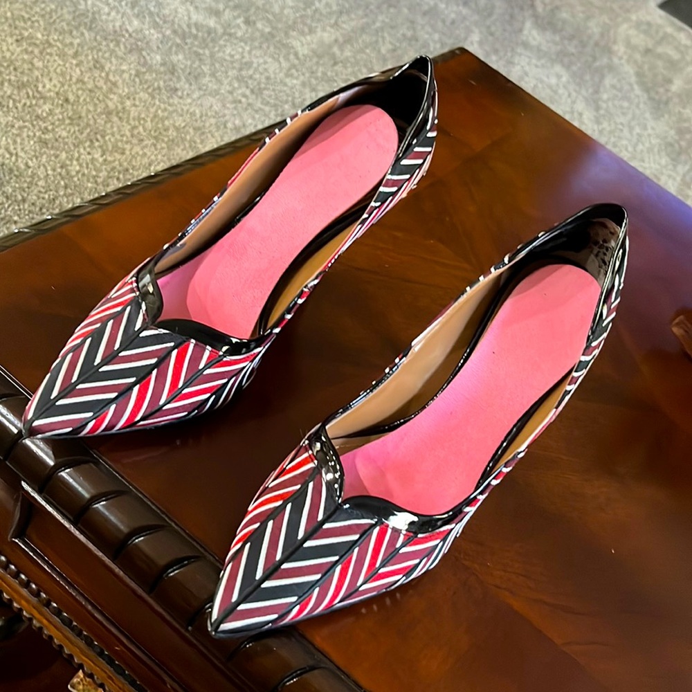 Multi color heels